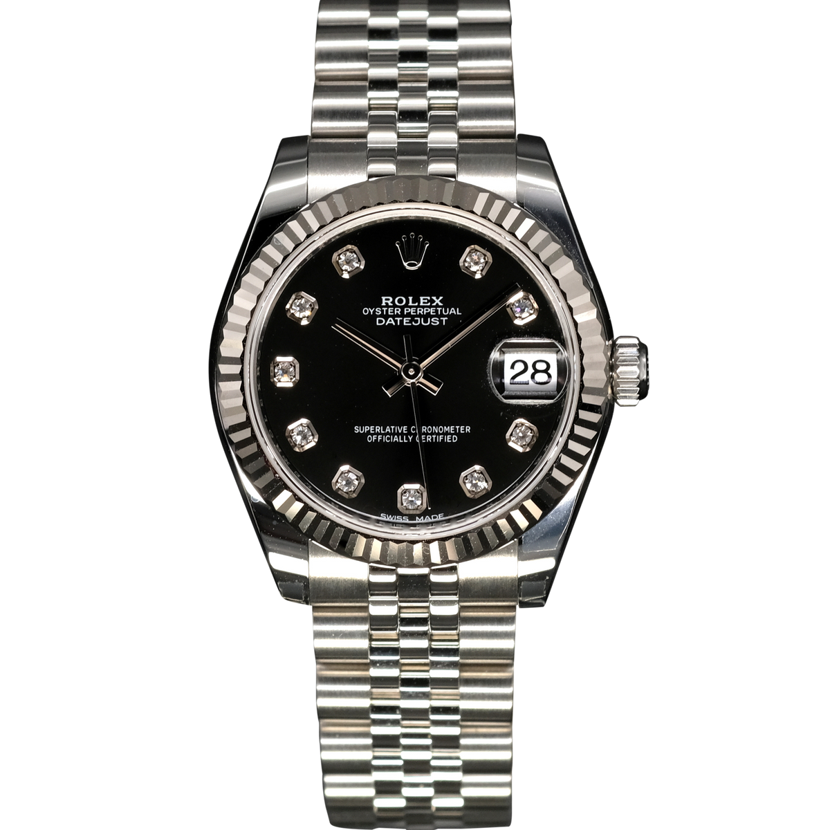Genuine Rolex Datejust 31 Diamond Watch 178159