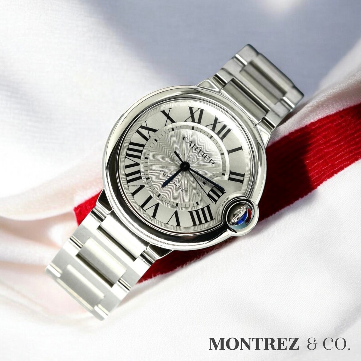 36mm cartier ballon bleu sale