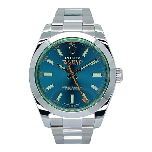 Rolex Milgauss 40mm 116400GV-0002 Z-Blue Dial