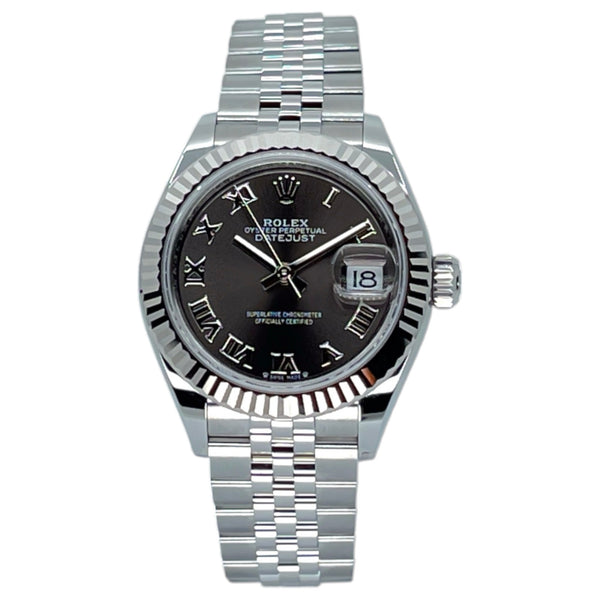 Rolex Lady-Datejust 28mm 279174-0013 Dark Grey Roman Dial (Jubilee Bracelet)