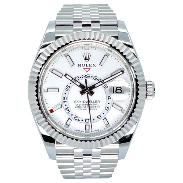 Rolex Sky-Dweller 42mm 336934-0004 White Dial