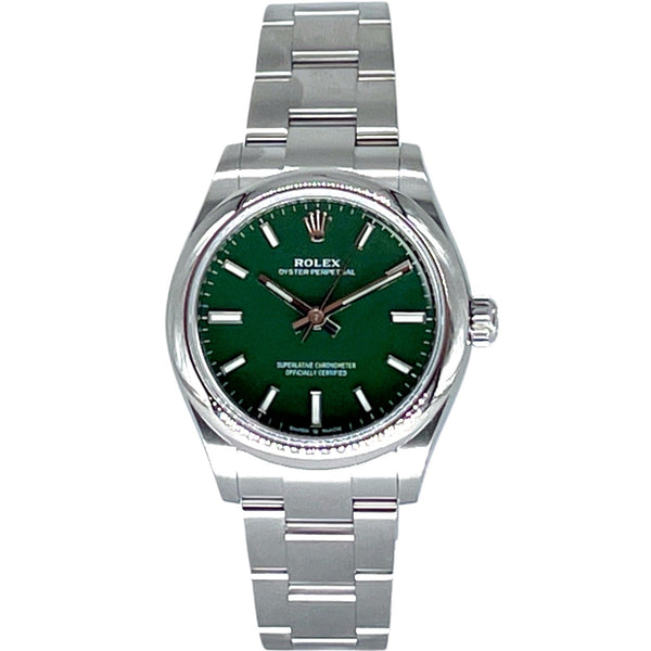 Rolex Oyster Perpetual 31 31mm 277200-0006 Green Dial