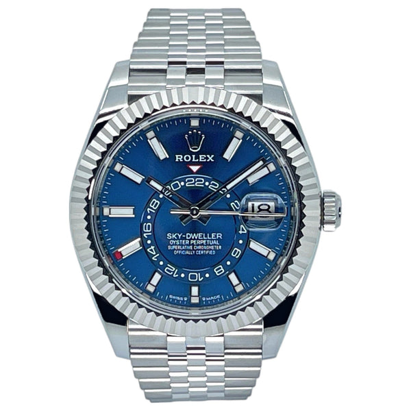 Rolex Sky-Dweller 42mm 336934-0006 Bright Blue Dial