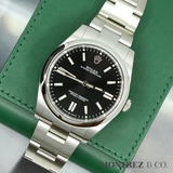 Rolex Oyster Perpetual 41 41mm 124300-0002 Bright Black Dial