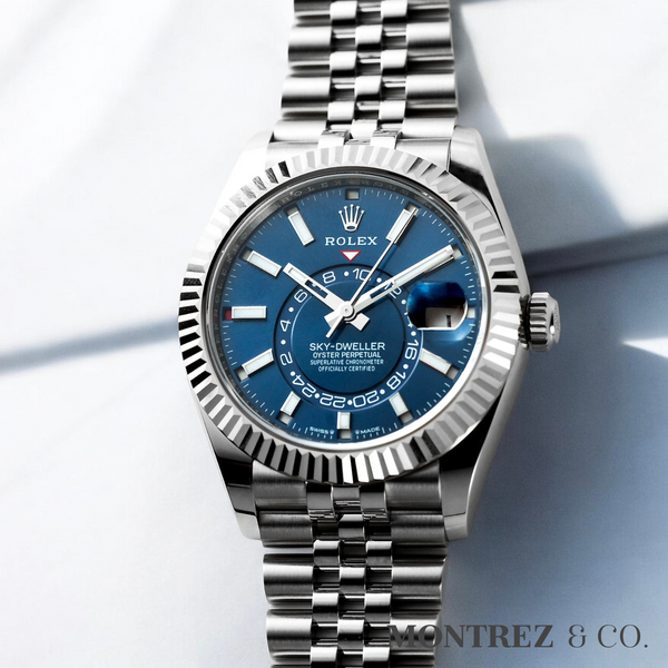 Rolex Sky-Dweller 42mm 336934-0006 Bright Blue Dial