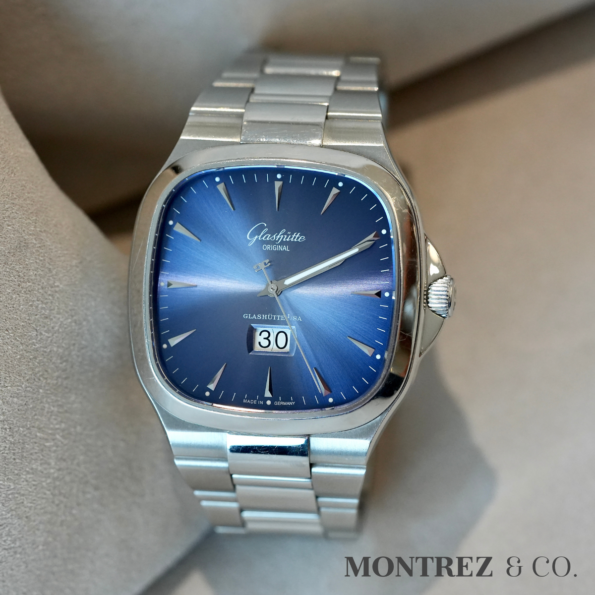 2011 Glashütte Original Seventies Panorama Date 40mm 2-39-47-13-12-14 ...