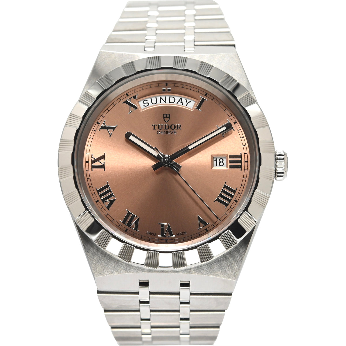 Tudor Royal 41mm 28600-0009 Salmon Dial – Montrez & Co.