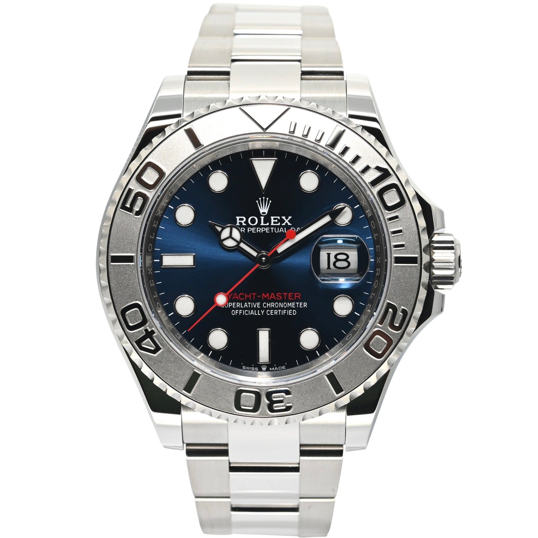 Rolex Yacht Master 40mm 126622 0002 Bright Blue Dial
