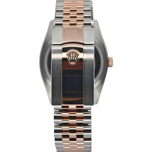 Rolex Datejust 36 36mm 126231-0033 Silver Fluted Motif Index Dial
