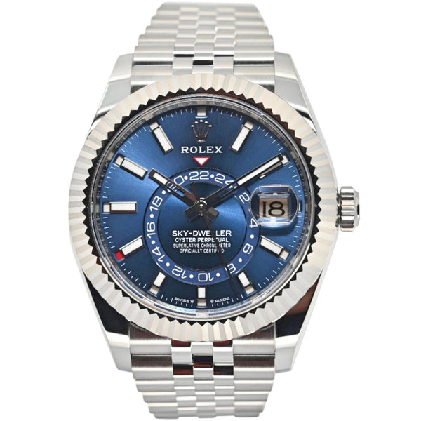 Rolex Sky-Dweller 42mm 336934-0006 Bright Blue Dial