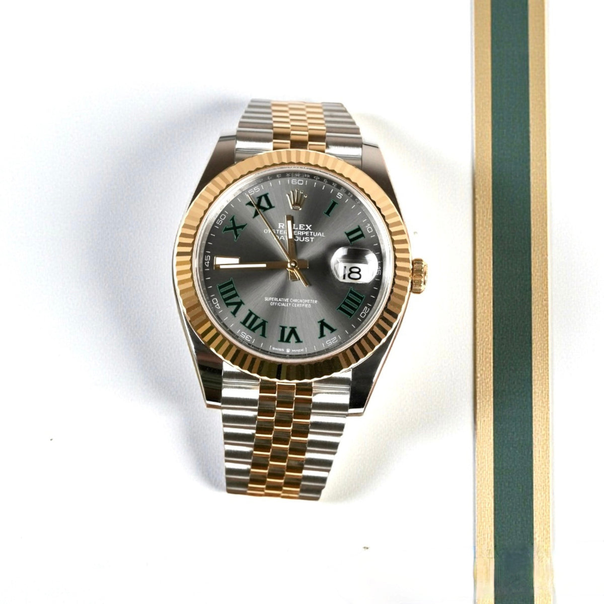 Rolex Datejust 41 41mm 126333-0020 Slate Roman Dial – Montrez & Co.