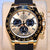 Rolex Cosmograph Daytona 40mm 116518LN Champagne Dial with Black Counters