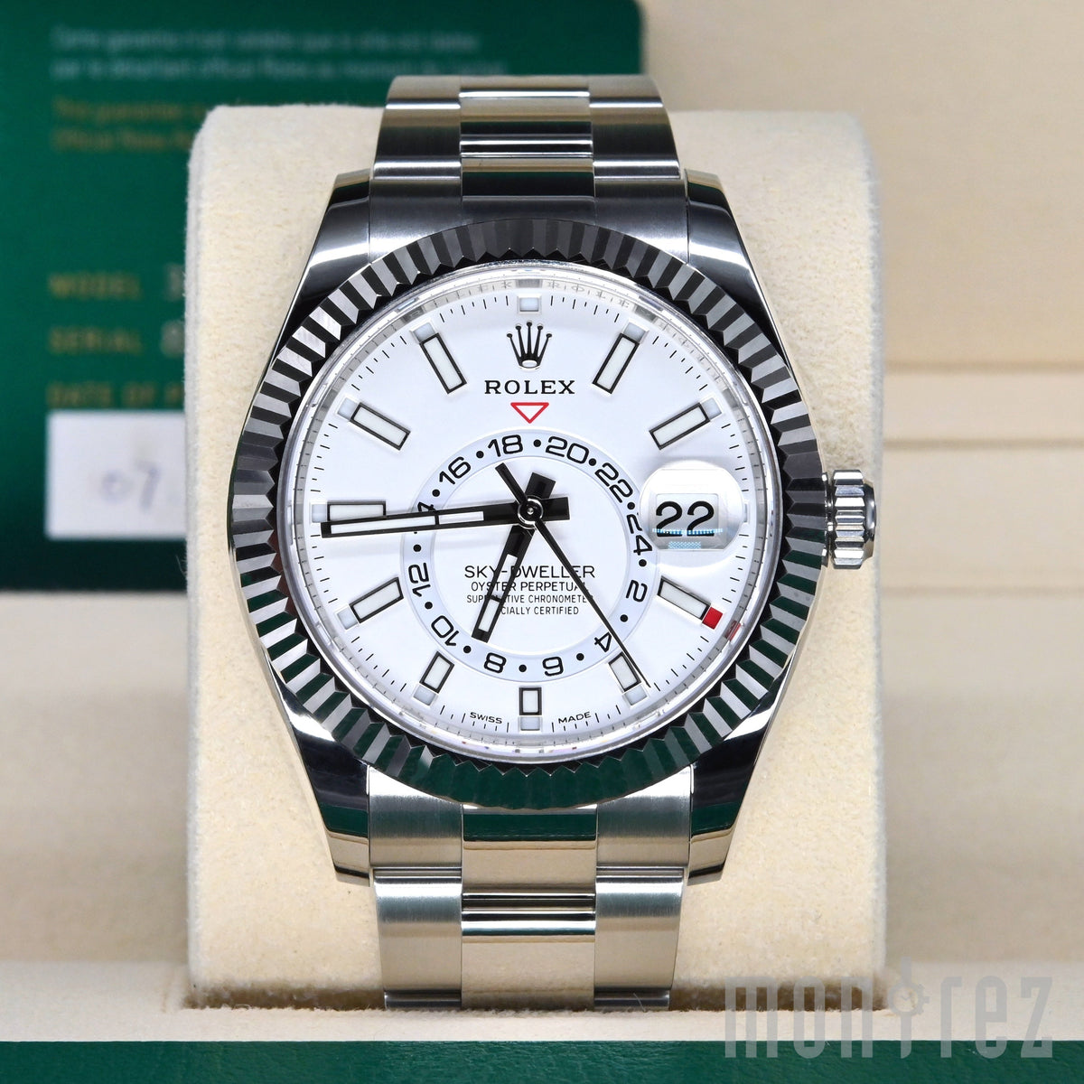 Rolex Sky-Dweller 42mm 326934 White Dial – Montrez & Co.