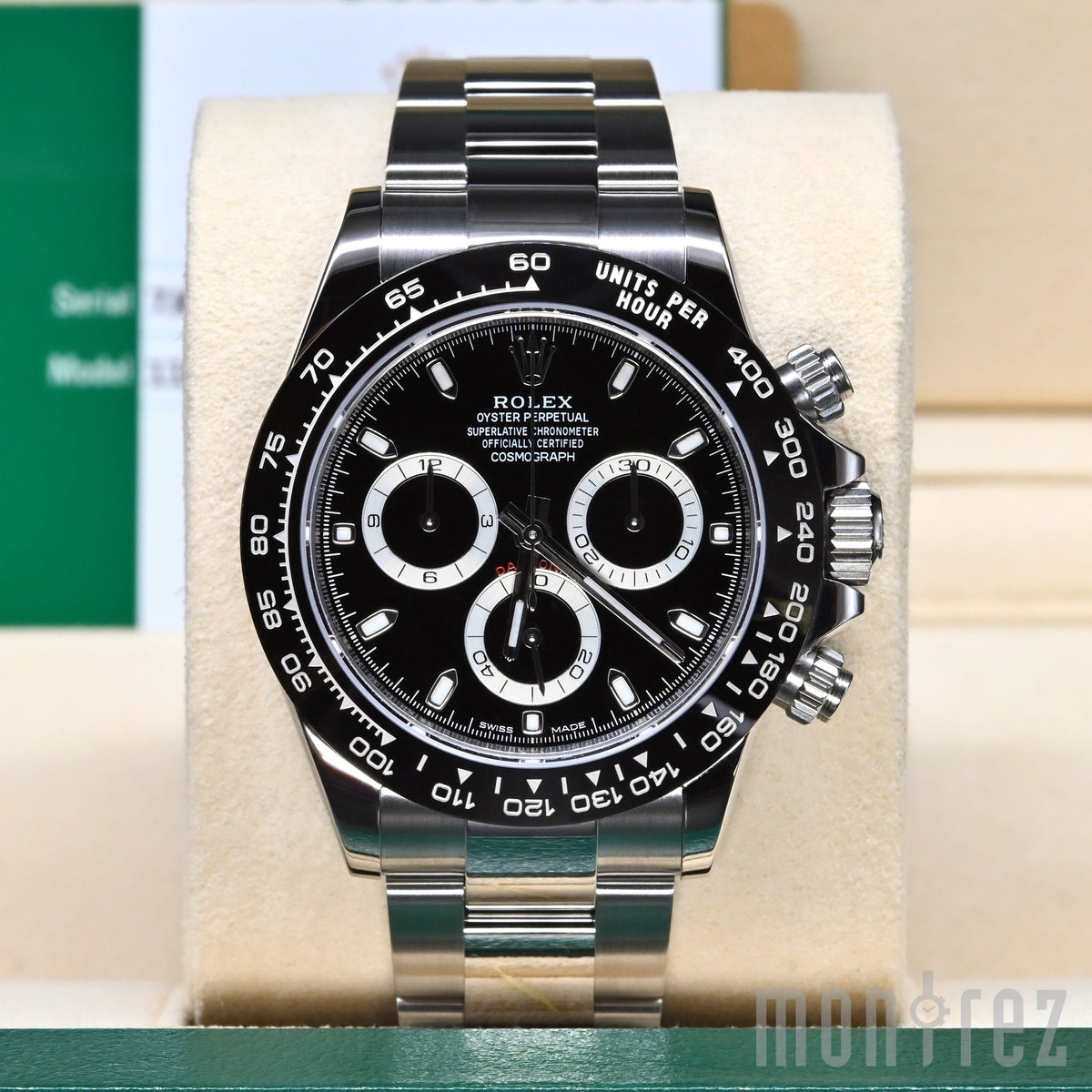 Rolex Cosmograph Daytona 40mm 116500LN Black Dial – Montrez & Co.