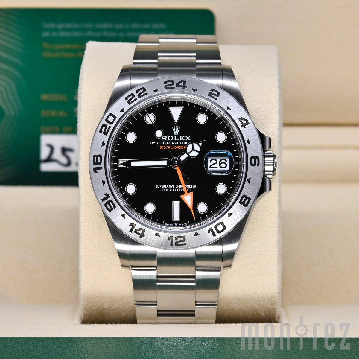 Rolex Explorer II 42mm 226570 Black Dial – Montrez & Co.